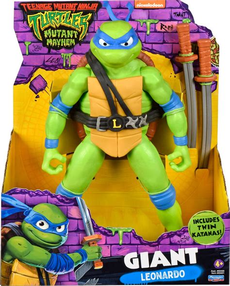 New Giant TMNT Action Figures for Upcoming Mutant Mayhem Movie