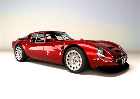 Alfa Romeo Giulia TZ2 - 1965 3D asset | CGTrader