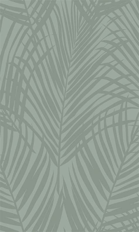 Green Palm Leaves Tropical Wallpaper R8334 – Walls Republic US