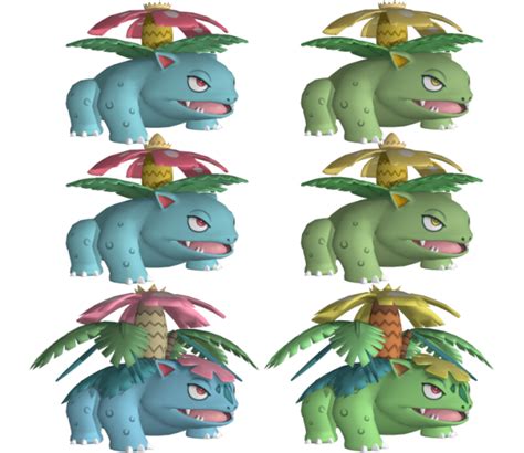 Venusaur (Pokemon) Free 3D Model - .dae .fbx - Free3D