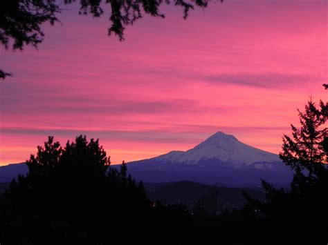 Northwestern Exposure: Pink Mountain Sunrise