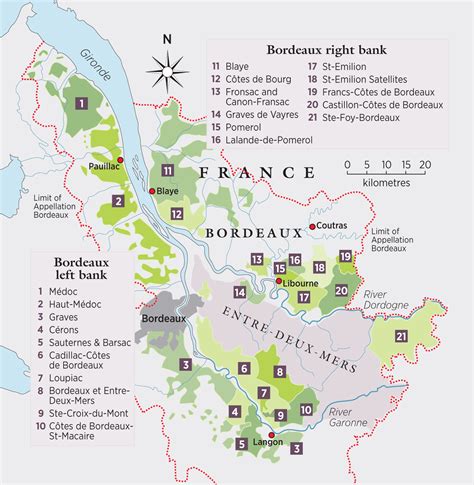 Bordeaux wine region