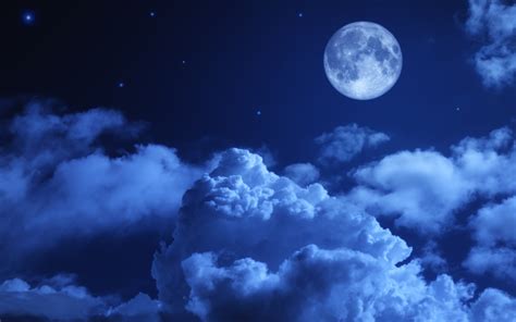 3840x2400 Moon Night Sky Clouds 5k 4K ,HD 4k Wallpapers,Images,Backgrounds,Photos and Pictures