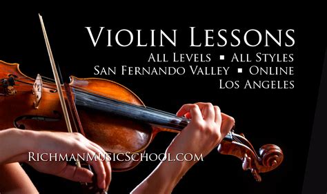 Violin Lessons – Los Angeles