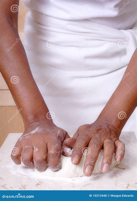 Kneading Dough Royalty Free Stock Photos - Image: 10313448