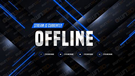 12 of The Best Twitch Offline Banner Templates