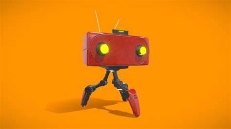 Ash the Robot - Download Free 3D model by Enhe Jirigalang (Enkhjargal ...