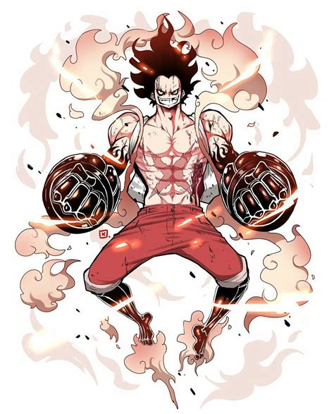 Monkey D Luffy Snake Man Wallpaper