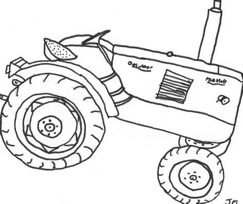 Free Printable Tractor Coloring Pages For Kids