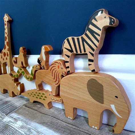 Wooden Animal Figure Toys | PlayBalu, Burnley