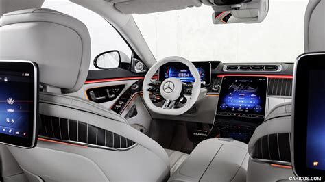 2023 Mercedes-AMG S 63 E PERFORMANCE (Color: MANUFAKTUR Cashmere White Magno) - Interior | Caricos