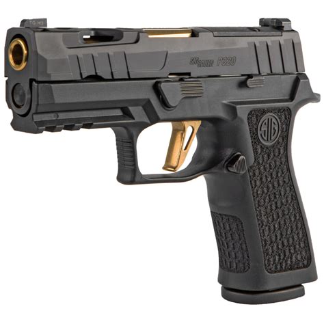 Sig Sauer P320 Spectre X-Carry 9mm Pistol, Black (P320V002) - City Arsenal