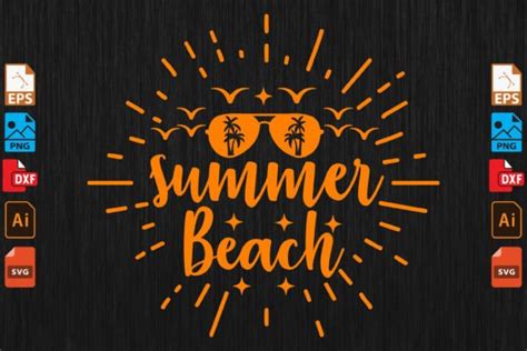 Summer Beach- Summer SVG Graphic by mrrana62783 · Creative Fabrica