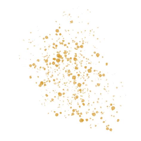 Gold Splatter Paint Splash 11769956 PNG