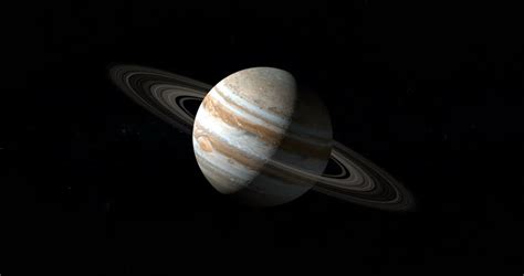 jupiter planet her rings outer space Stock Footage Video (100% Royalty ...