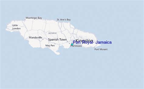 Port Royal, Jamaica Tide Station Location Guide