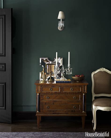 20++ Dark Green Paint Bedroom - HOMYHOMEE