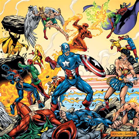 Intercompany Crossover - Dc Marvel Crossover Comics