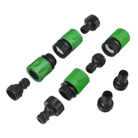 Fridja Garden Hose Quick Connect Plastic Fitting Water Hose Connectors 3/4 inch 1Set | Walmart ...