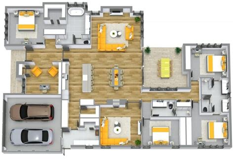 Modern Villa Designs And Floor Plans | Floor Roma