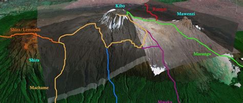 Kilimanjaro Map & Climbing Route Selection | Ultimate Kilimanjaro