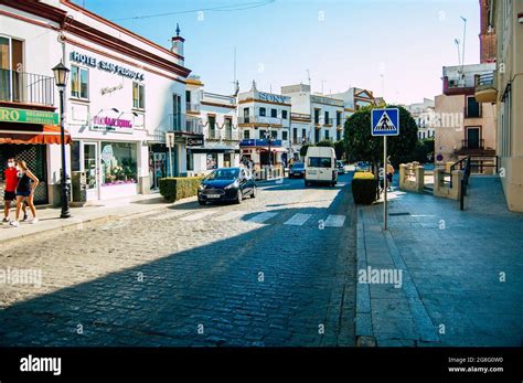 Carmona Spain July 18, 2021 Urban landscape of Carmona called The Bright Star of Europe, the ...