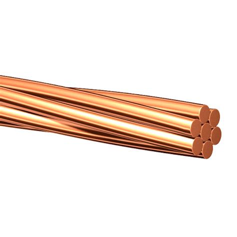 Bare Soft Drawn 500 MCM Stranded Copper (Cut to Length) | Springfield Electric