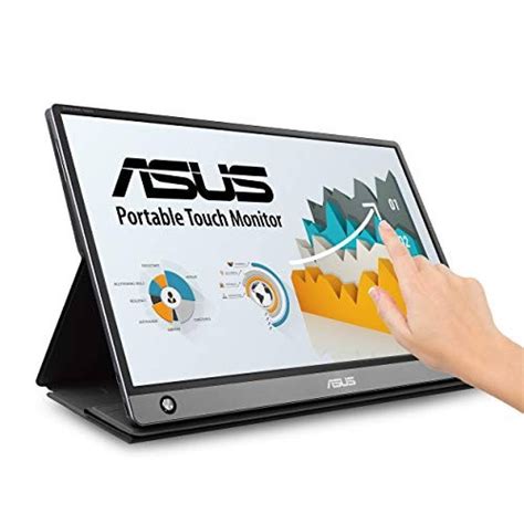 Monitor ASUS ZenScreen MB16AC Pantalla Touch Portátil -Negro