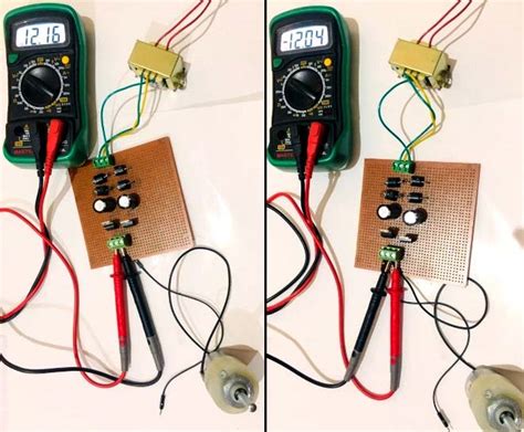 +12V and -12V Dual Power Supply Circuit Diagram