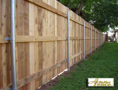 5/8" x 6" Solid Board Western Red Cedar Privacy Fence