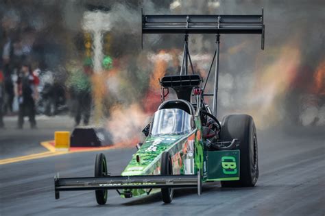 Top Fuel dragster driver Liam Jones sets new record time - NitrOlympX