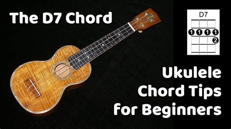 The D7 Chord - Ukulele Chord Tips for Beginners - YouTube