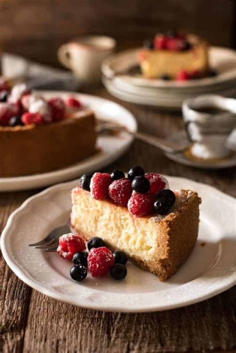 Easy Classic Baked Cheesecake | RecipeTin Eats