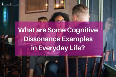 Cognitive Dissonance Examples In Everyday Life