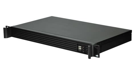 1U Short Depth Chassis Ideal for Wall Rack/Appliance Servers - Server Case