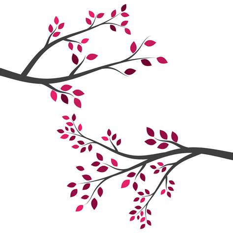 Tree branch vector ilustration design 13213516 Vector Art at Vecteezy