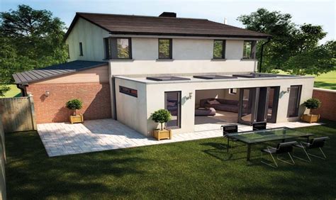 Flat Roof Bungalow Extension - modern houses