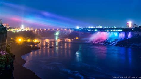 Niagara Falls Waterfalls Waterfall 4K Ultra Hd Unbelievable ... Desktop Background