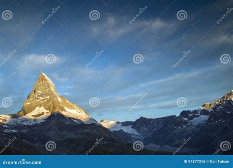 Matterhorn At Sunrise Royalty-Free Stock Photography | CartoonDealer.com #8663615