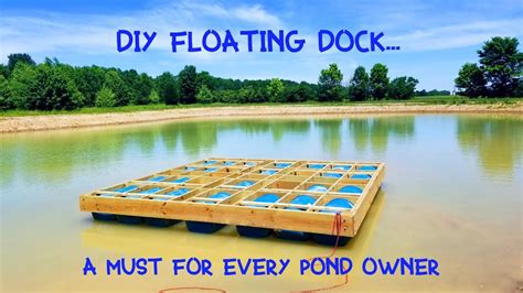 55 Gallon Drum Floating Dock Diy Instructions : Floating Dock With ...