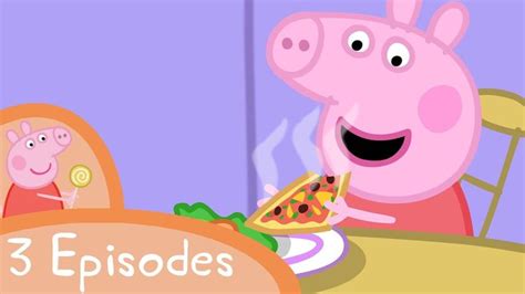 Peppa Pig - Yummy food (3 episodes) | Foodie fun, Peppa pig, Peppa