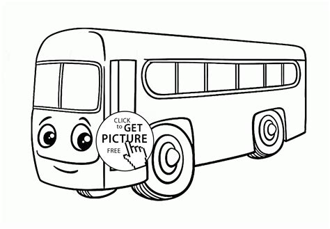 Baby Bus Coloring Pages - wegadgets.net