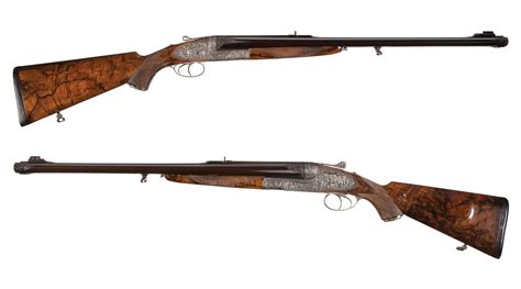 Holland & Holland Phillippe Grifnée Signed .600 and .700 Nitro Express Double Rifles - Revivaler