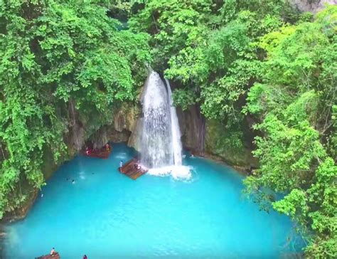 VIDEO: Kawasan Falls Cebu Aerial Tour