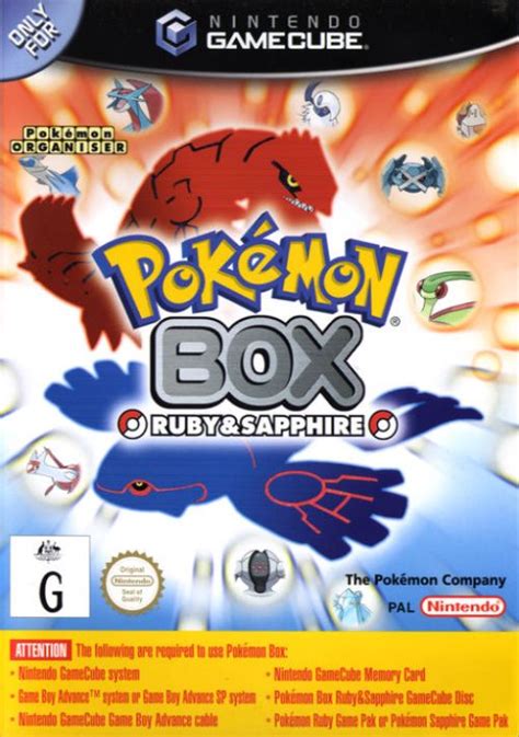 Download Pokemon Box Ruby Sapphire ROM