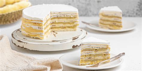 Durian Crepe Cake | Baker's Brew Studio Pte. Ltd.