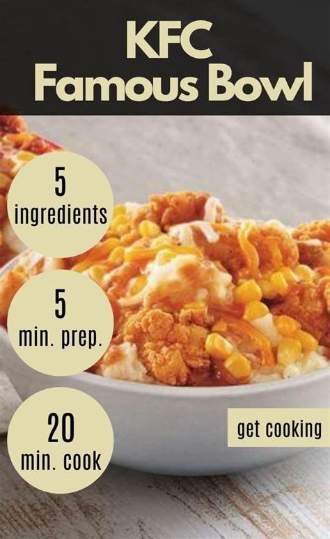 Healthy KFC Famous Bowl | Recipe | Kfc bowls recipe, Kfc famous bowl, Healthy bowls recipes