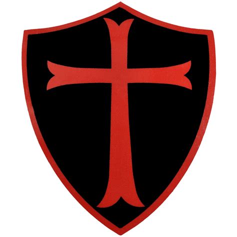 Knights Templar Cross - 4x3 inch Sticker | Tactical Gear Junkie