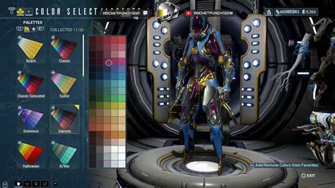 Warframe gauss fashion frame