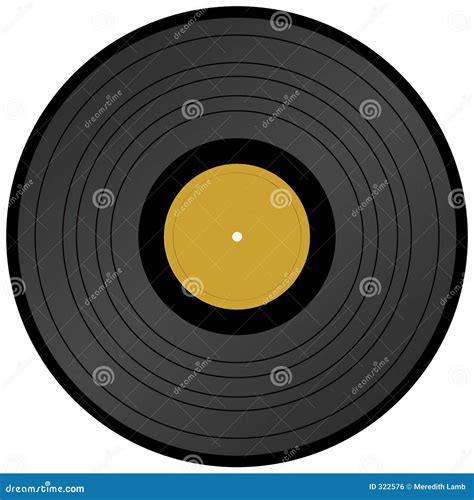 Long Play vinyl record stock illustration. Illustration of photoshop - 322576